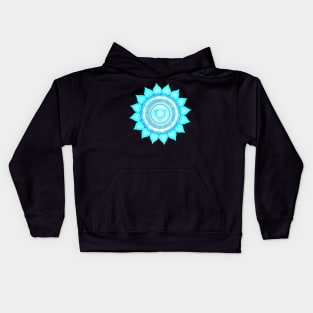 Throat Chakra, Vishudda Kids Hoodie